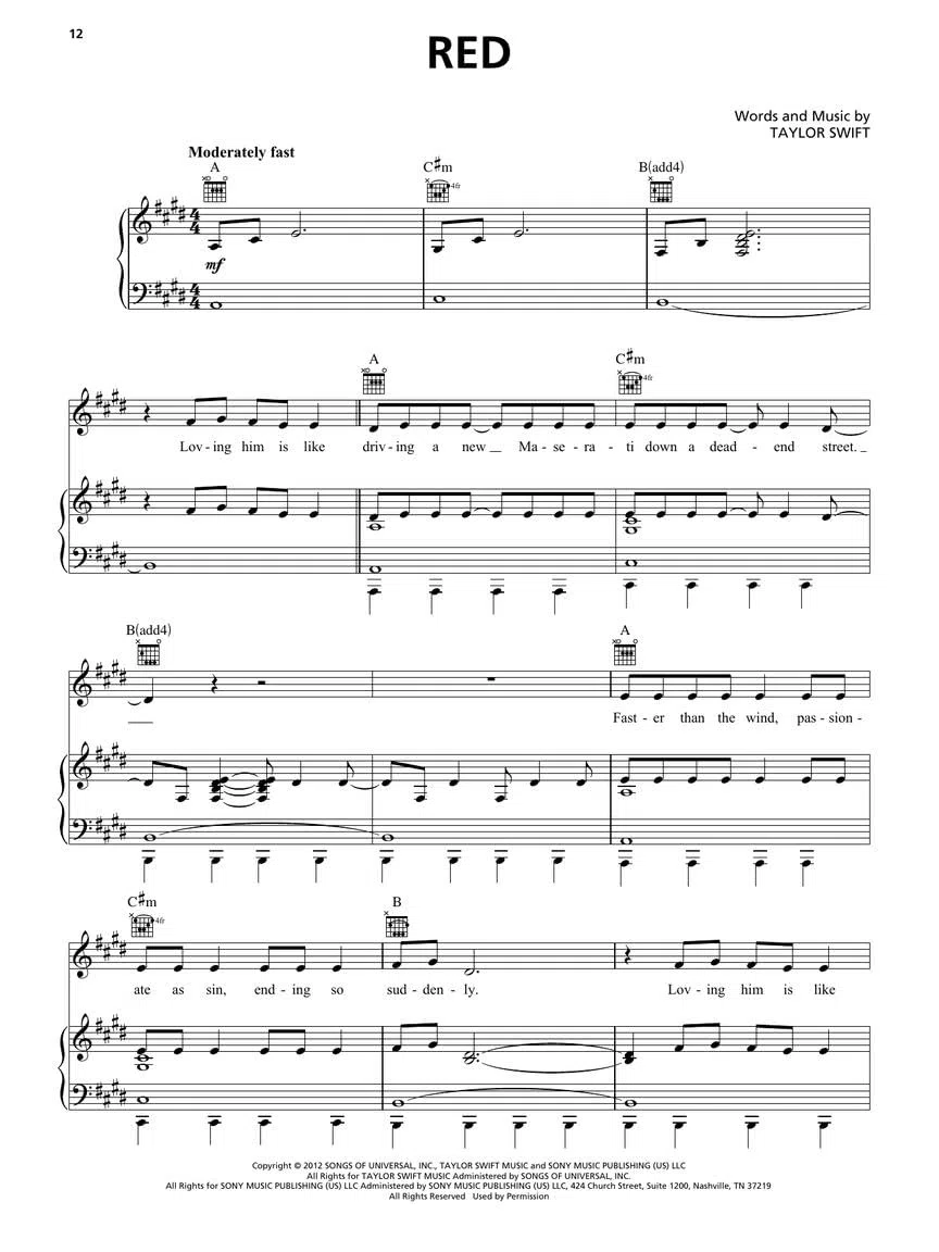 Taylor Swift - Red (Taylor's Version)