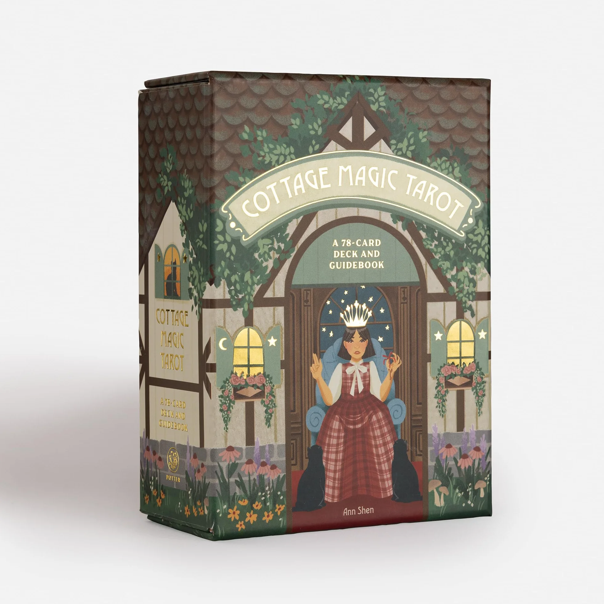 Cottage Magic Tarot: A 78-Card Deck and Guidebook