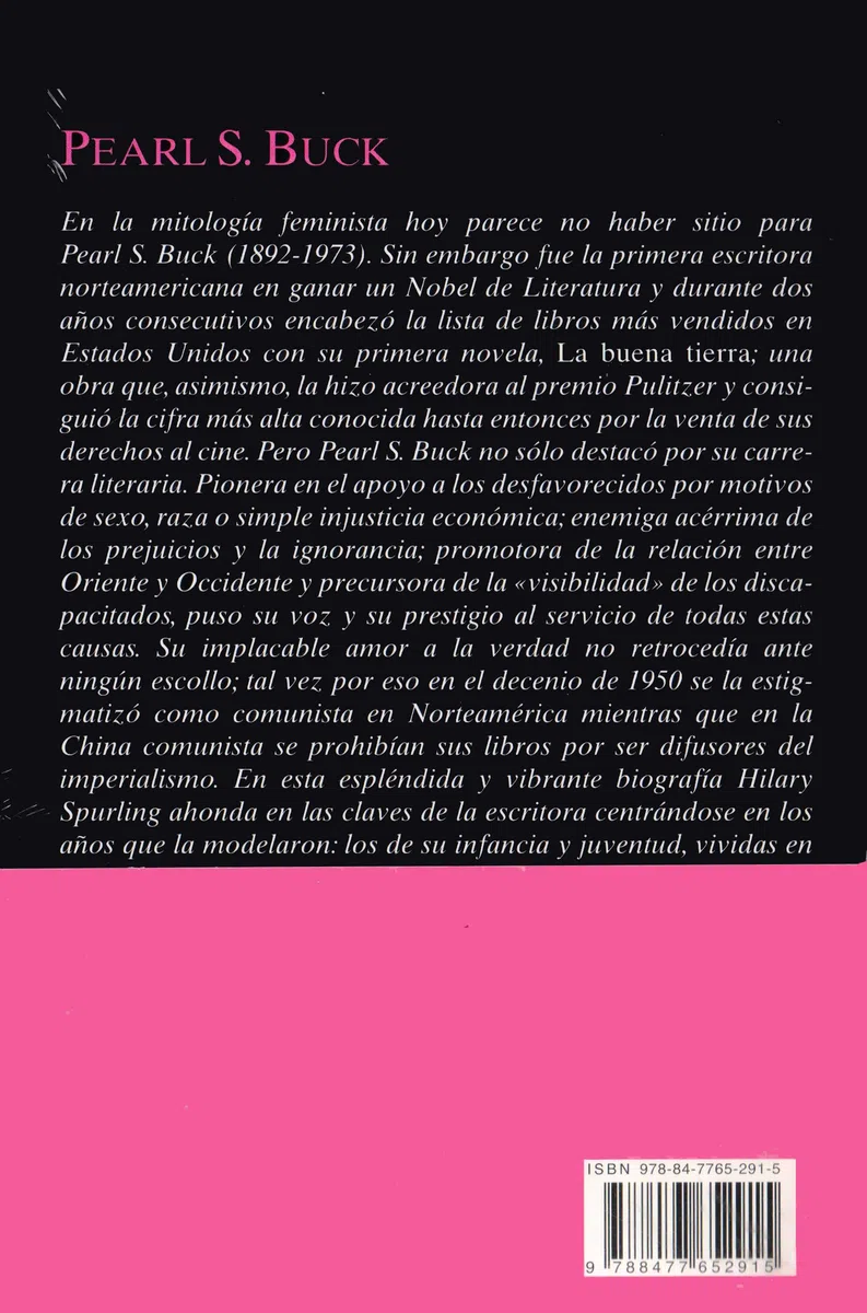Pearl S. Buck (Biografía)