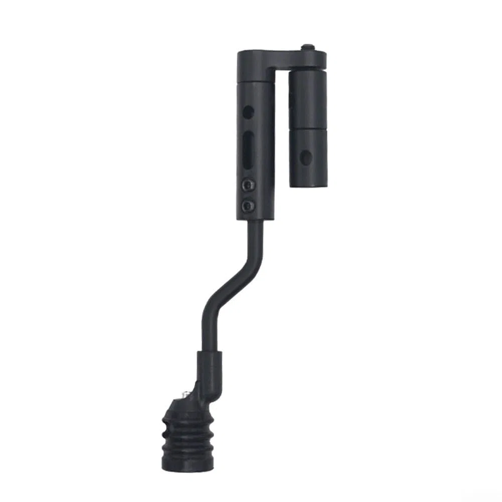 Dispositivo de parada de cuerda de arco compuesto para posiciones de montaje estabilizador, delantero o trasero para absorber energía y amortiguar la vibración