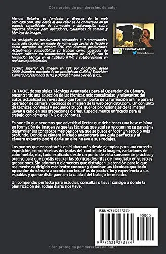 Técnicas avanzadas para el operador de cámara