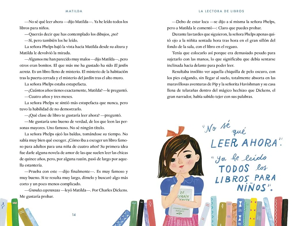 Matilda (Edición ilustrada) / Matilda (Illustrated Edition) (Alfaguara Clásicos)