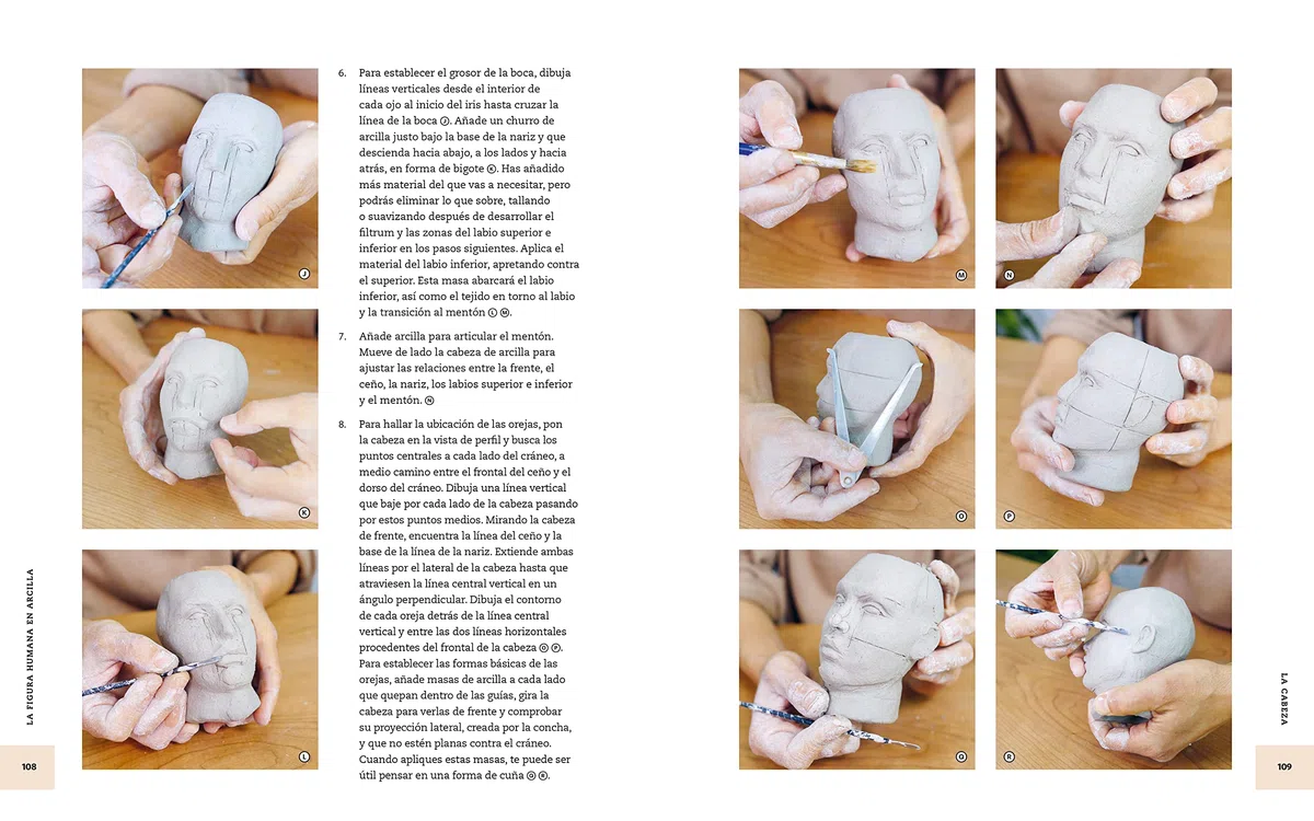 La figura humana en arcilla: Guía para dominar la escultura cerámica realista del cuerpo humano