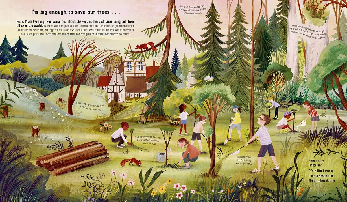 Old Enough to Save the Planet: A Board Book (Changemakers)