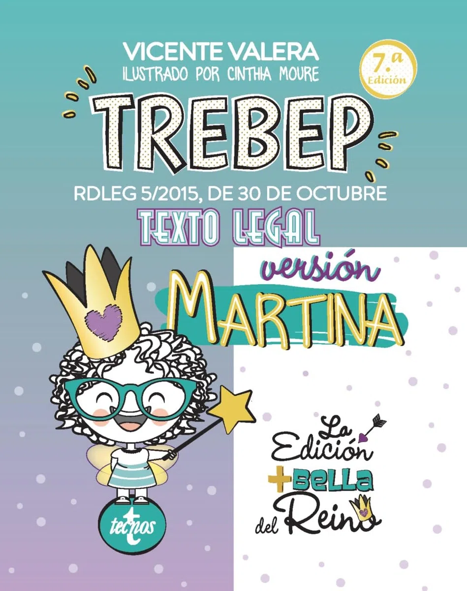 TREBEP versión Martina: RDLEG 5/2015, DE 30 DE OCTUBRE. TEXTO LEGAL (Derecho - Práctica Jurídica)