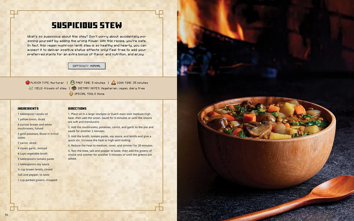 Minecraft: Gather, Cook, Eat! An Official Cookbook