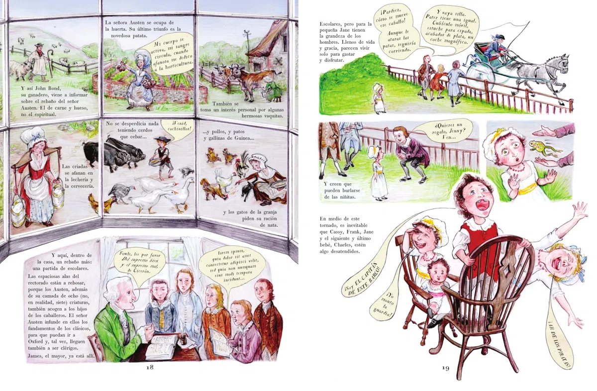 Patchwork. Biografía gráfica de Jane Austen: 21 (La palabra ilustrada)
