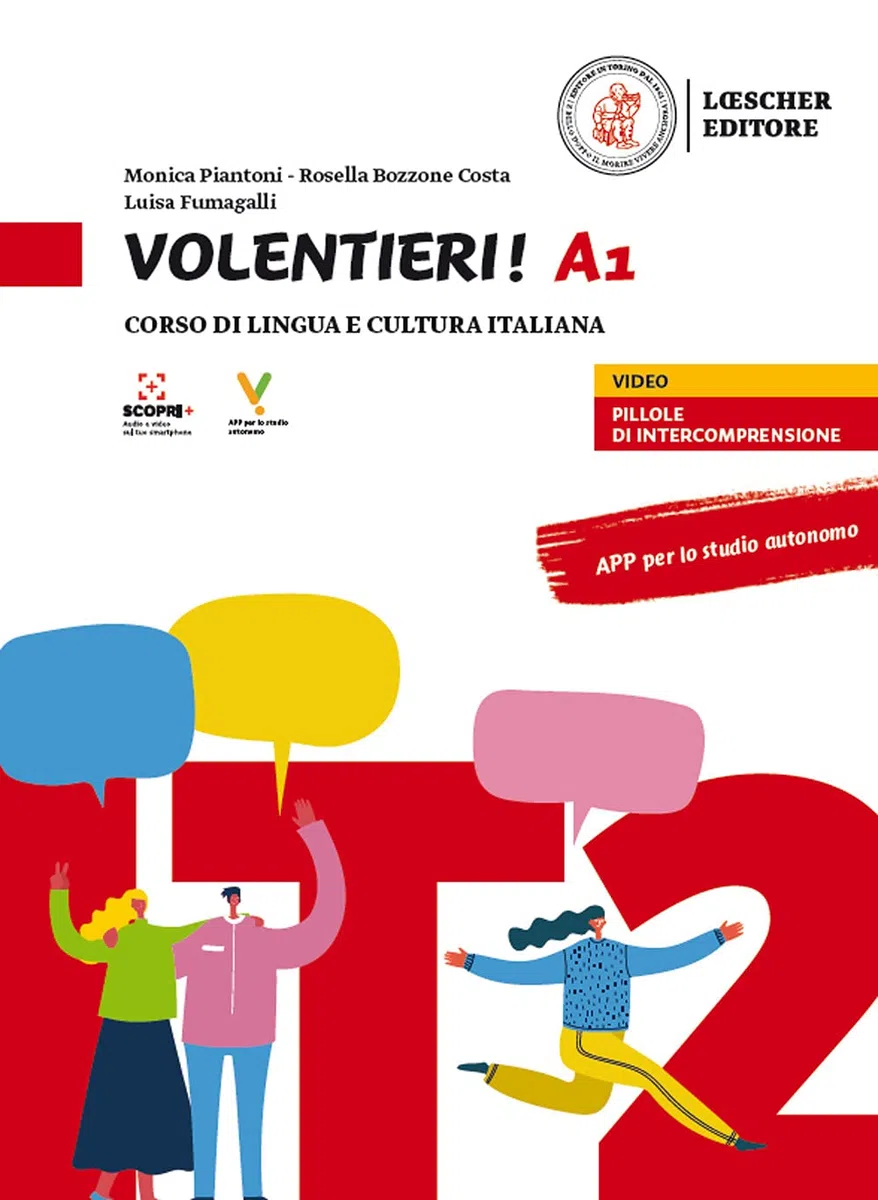 Volentieri! Corso di lingua e cultura italiana. Livello A1: Volume A1. Libro + digitale