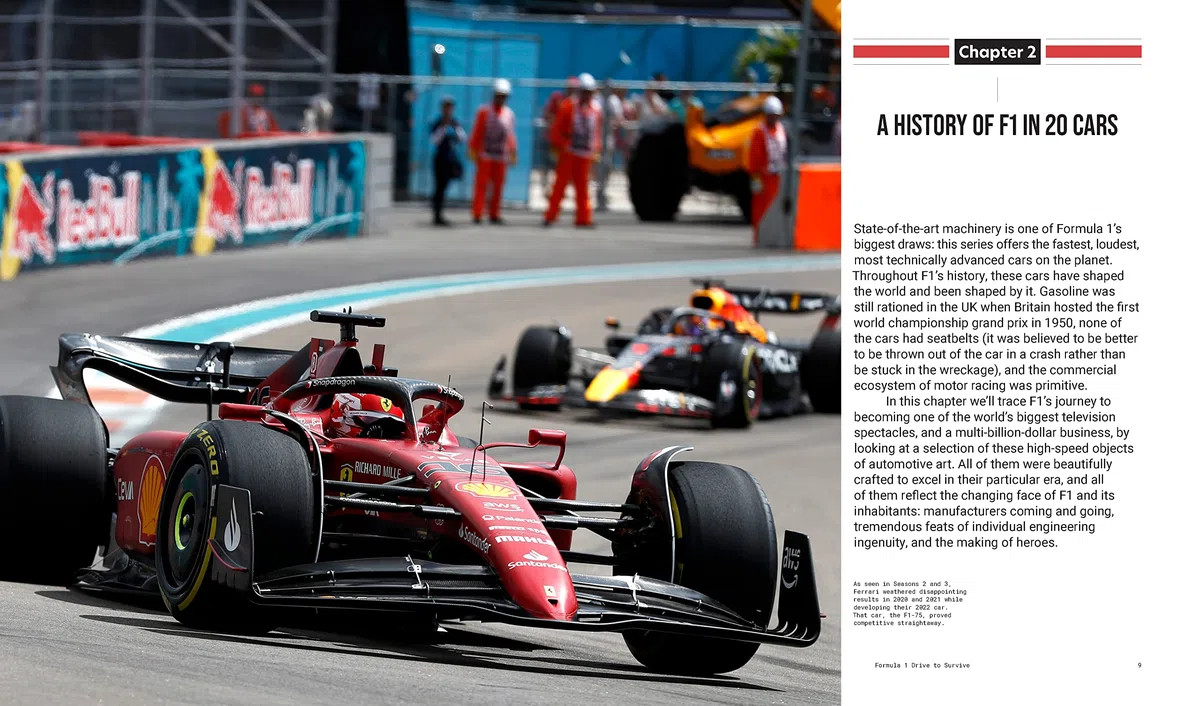 Formula 1 Drive to Survive The Unofficial Companion: The Stars, Strategy, Technology, and History of F1