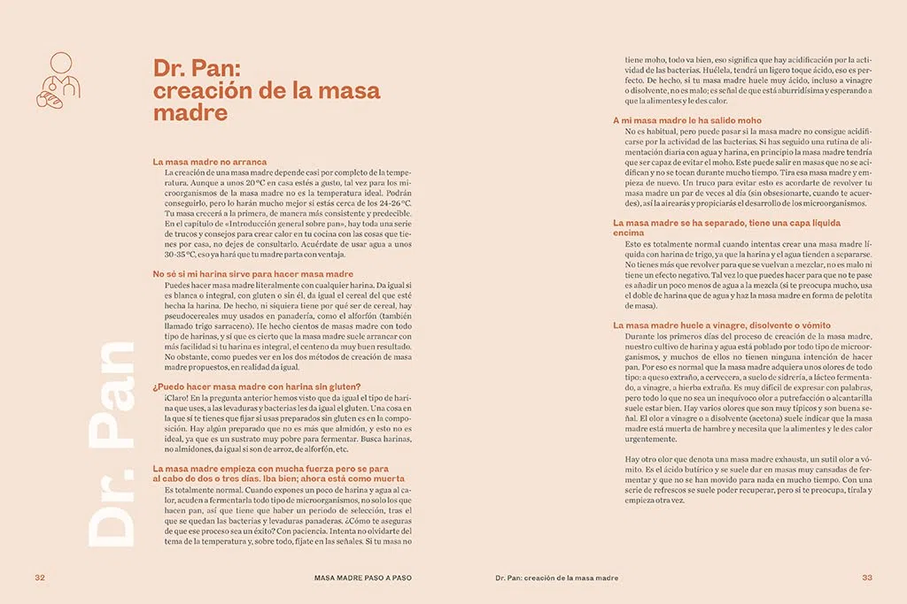 Masa madre paso a paso: Un curso para aprender de forma fácil todas las técnicas, recetas y trucos (Cocina de autor)