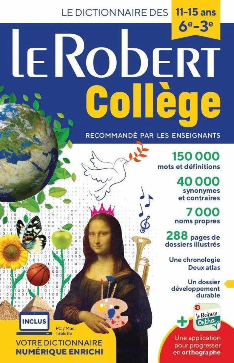 Le Robert collège: Avec 1 carte numérique (Le Robert Scolaire)