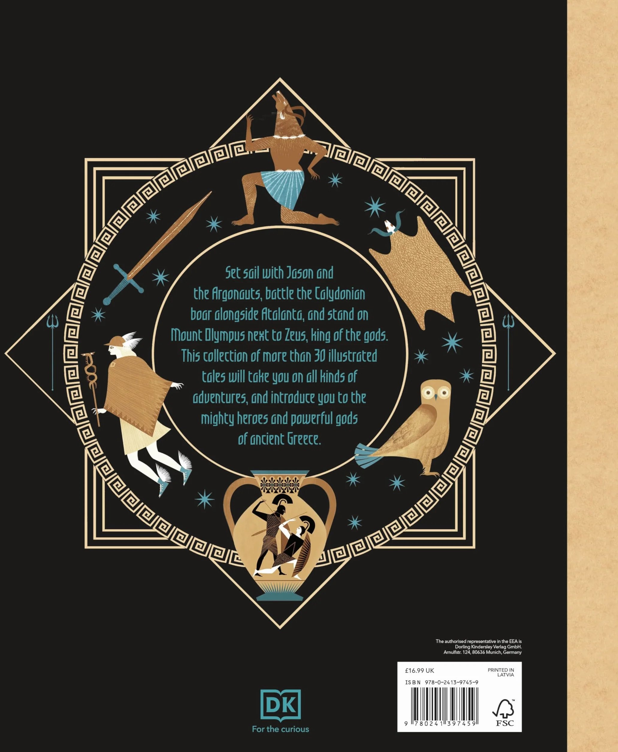 Greek Myths: Meet the heroes, gods, and monsters of ancient Greece (Ancient Myths)