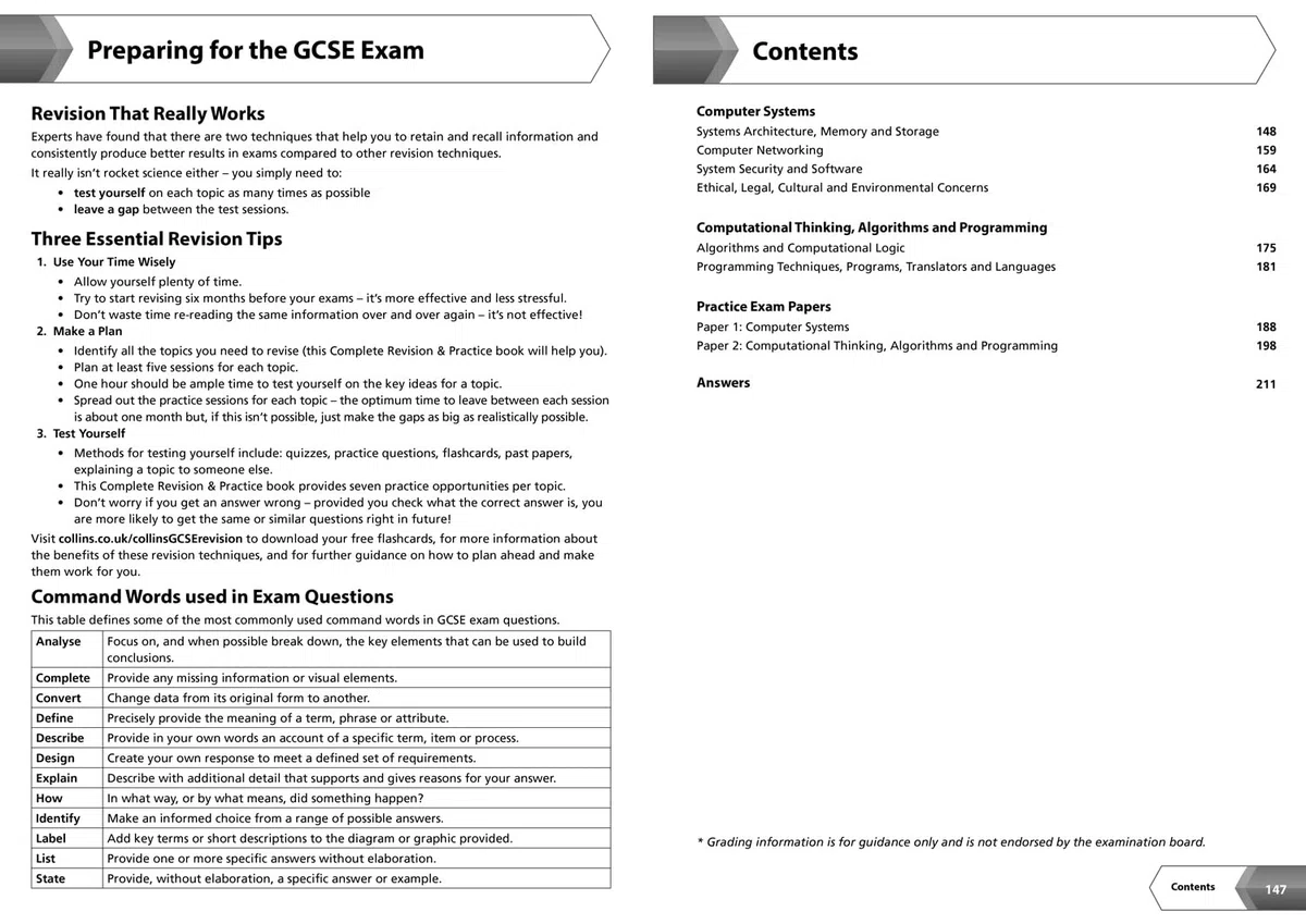 OCR GCSE 9-1 Computer Science Complete Revision & Practice: Ideal for the 2026 and 2027 exams includes online edition, quizzes and video solutions (Collins GCSE Grade 9-1 Revision)