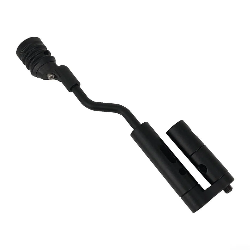 Dispositivo de parada de cuerda de arco compuesto para posiciones de montaje estabilizador, delantero o trasero para absorber energía y amortiguar la vibración