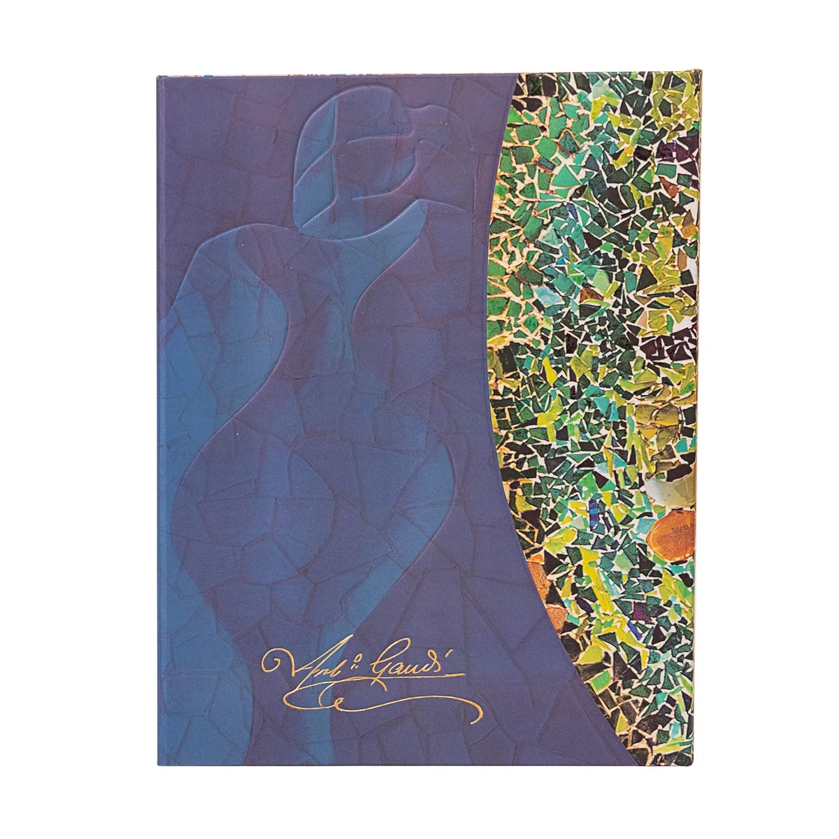 Gaudi’s Sun (Gaudi’s Mosaics) Ultra Unlined Hardback Journal (Wrap Closure)