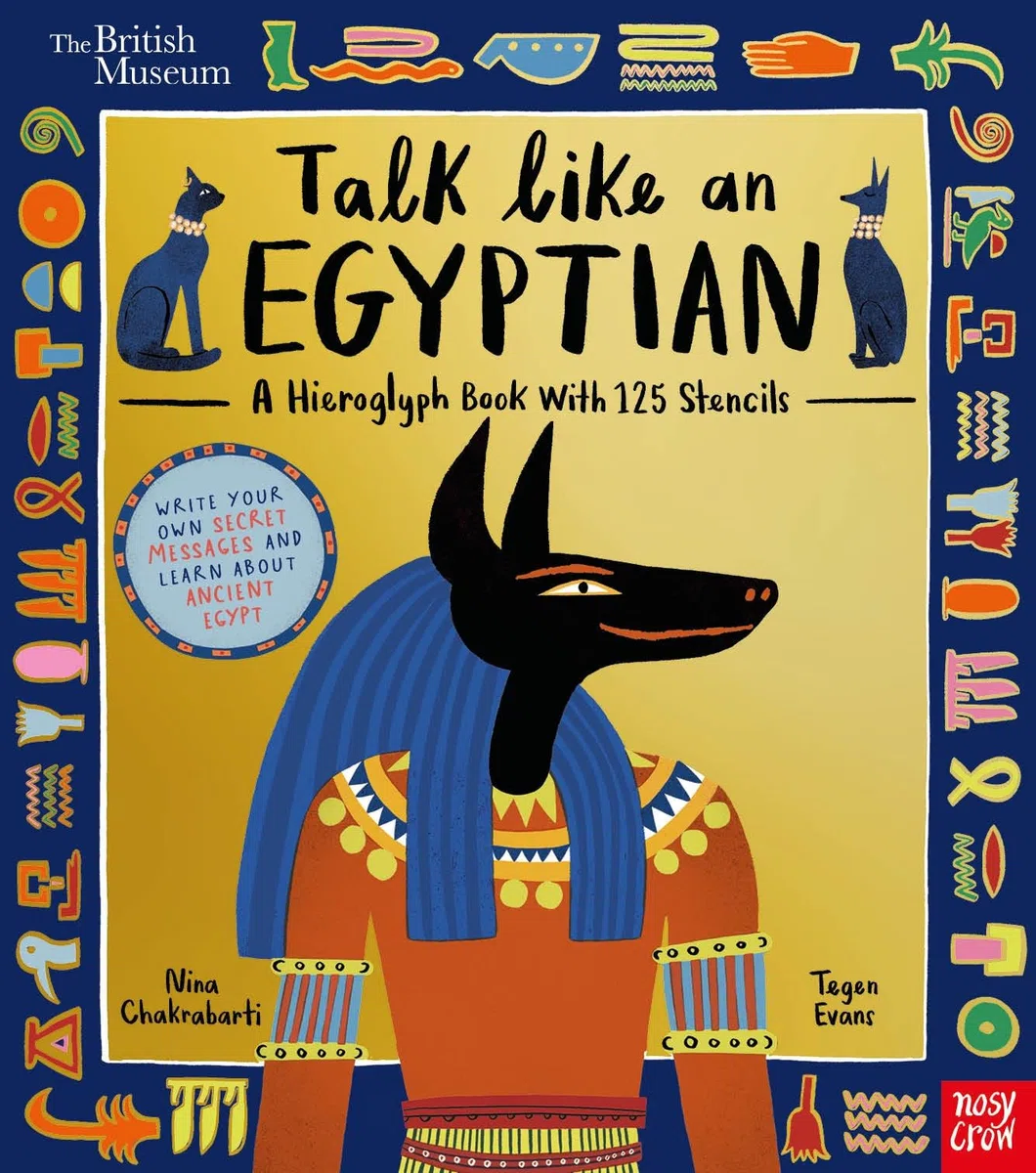 British Museum: Talk Like an Egyptian (British Museum Stencil Books)