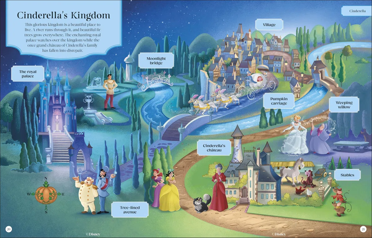 Disney Princess Enchanted Worlds: Look Inside the Spellbinding Kingdoms