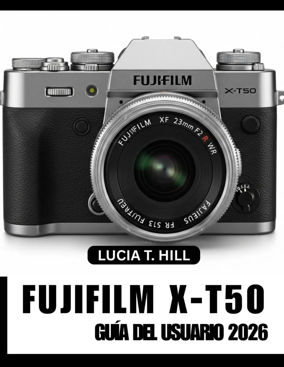 MANUAL DE USUARIO DE LA FUJIFILM X-T50 2026: Manual paso a paso para dominar técnicas avanzadas de fotografía con consejos y trucos de expertos para principiantes y personas mayores.