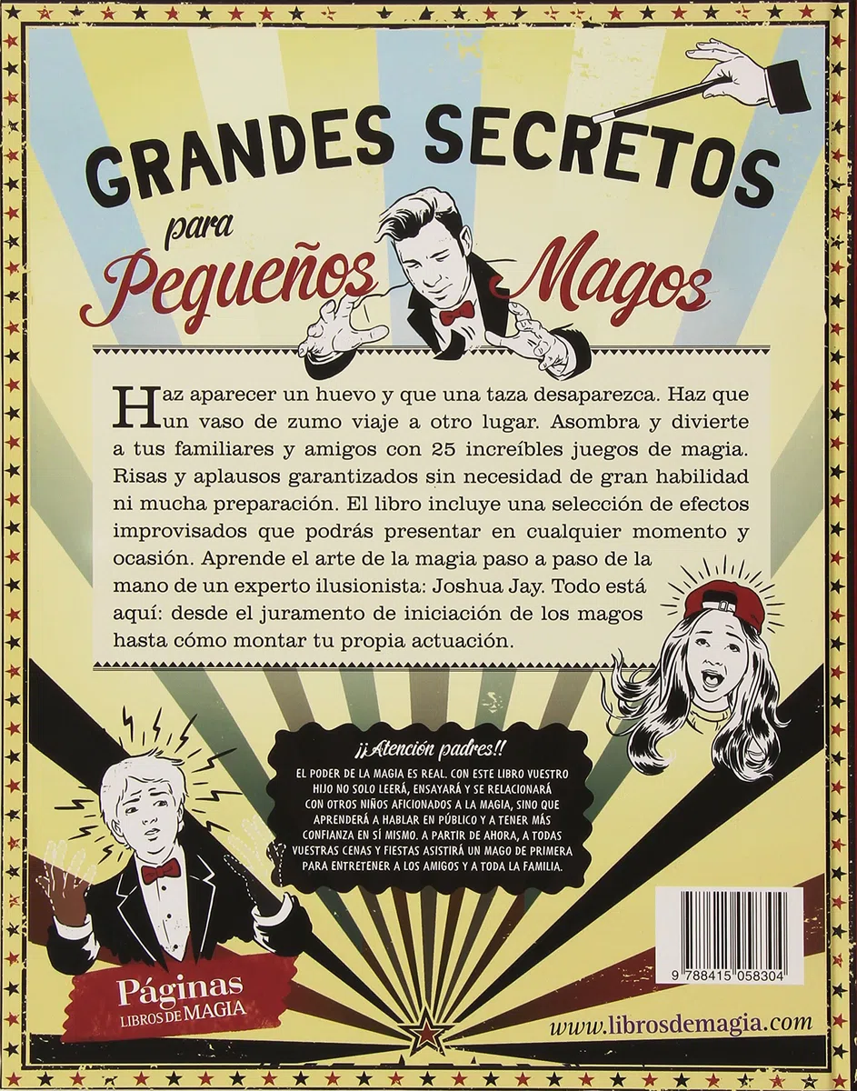 Magia Grande para manos pequeñas (SIN COLECCION)