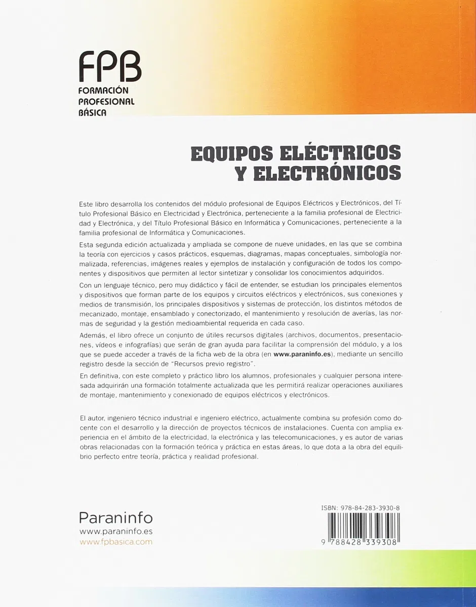 Equipos eléctricos y electrónicos 2.ª edición (Electricidad y Electrónica)