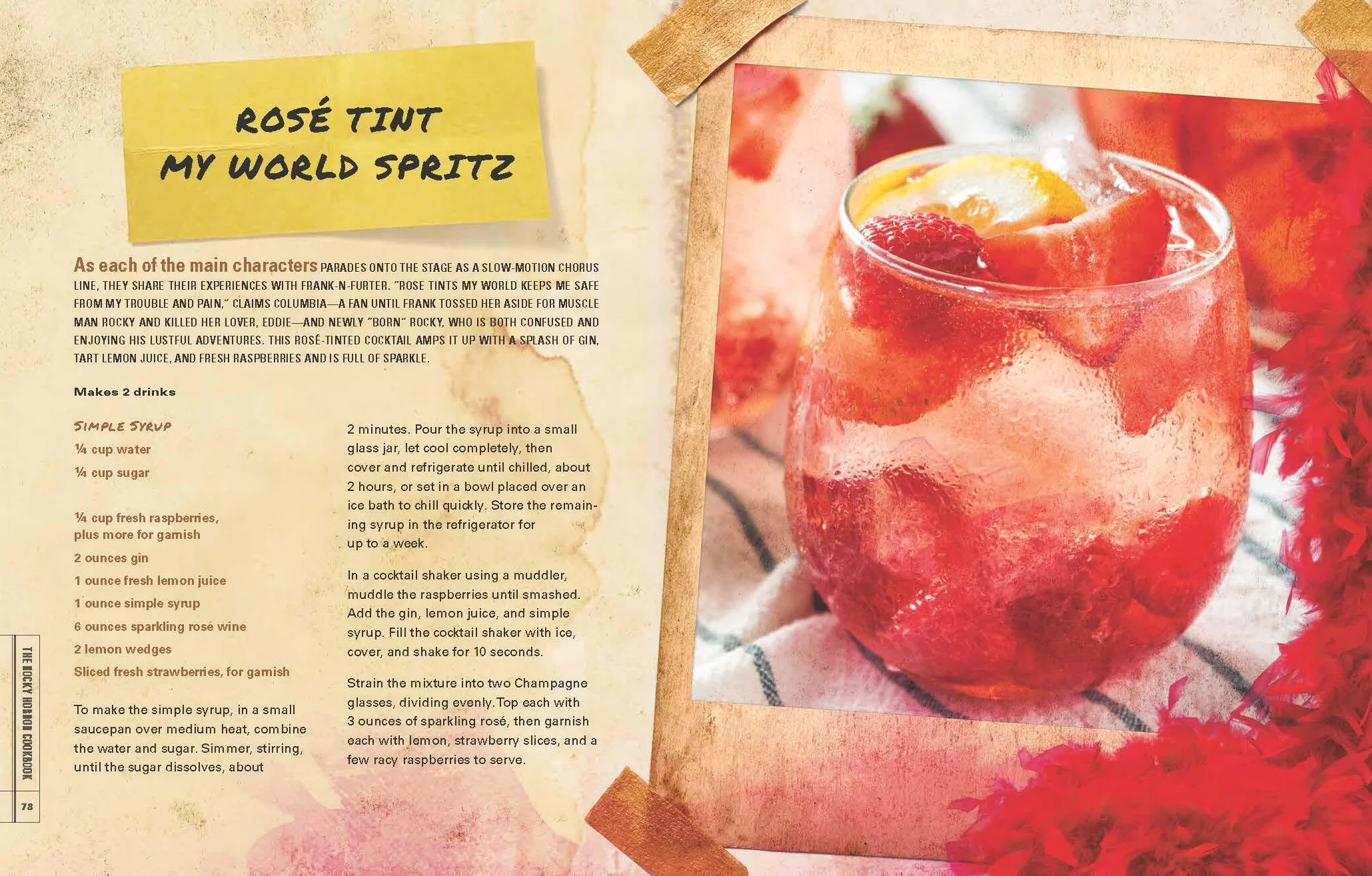 ROCKY HORROR COOKBOOK HC: 50 Savory, Sweet, and Seductive Recipes from the Cult Musical [Officially Licensed]