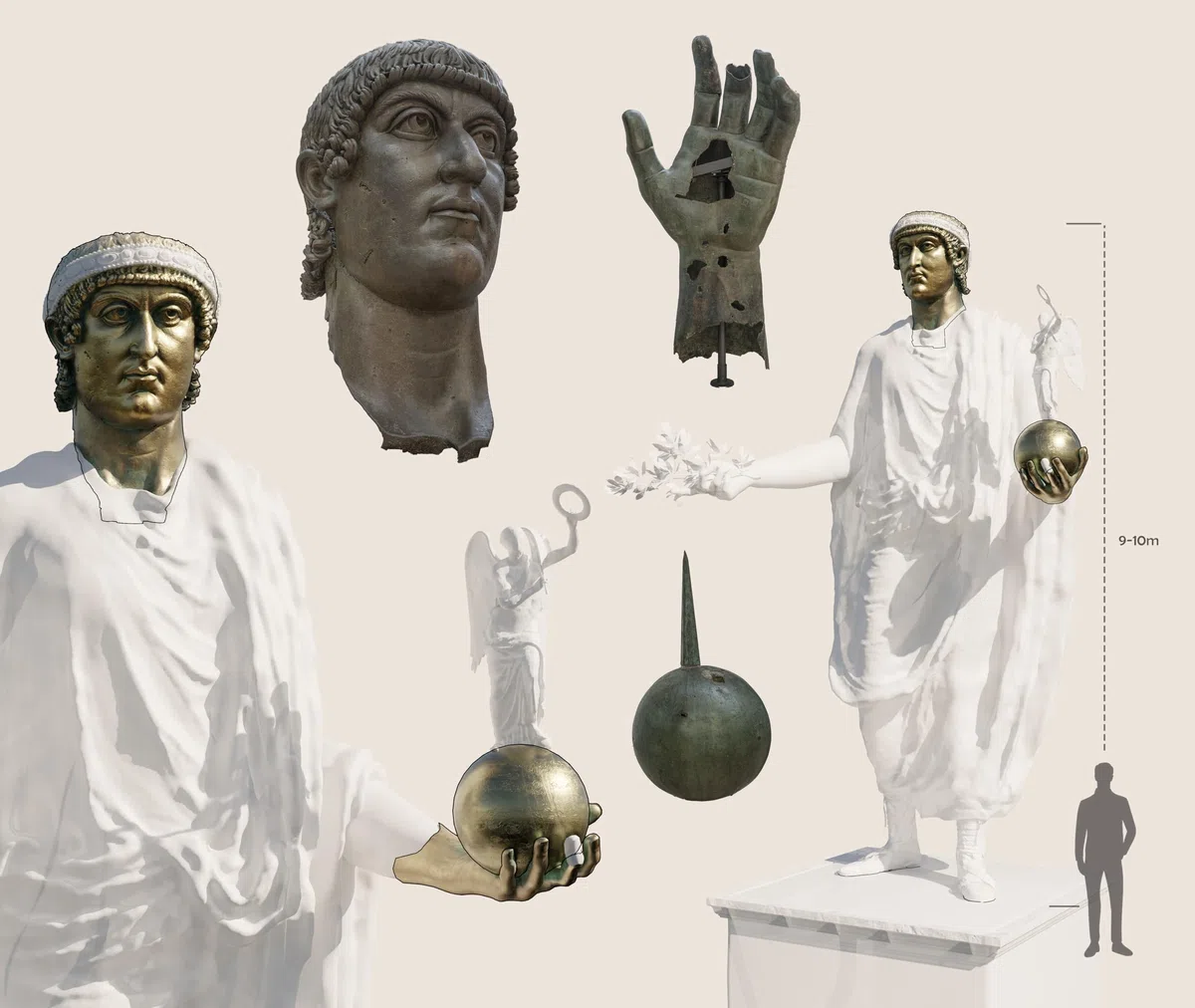 La Roma de Constantino (Ilustrados)