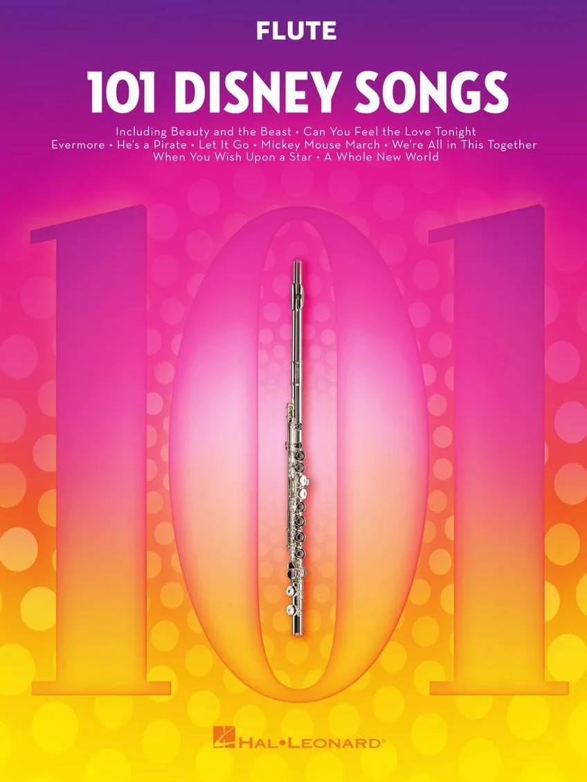 101 disney songs for flute