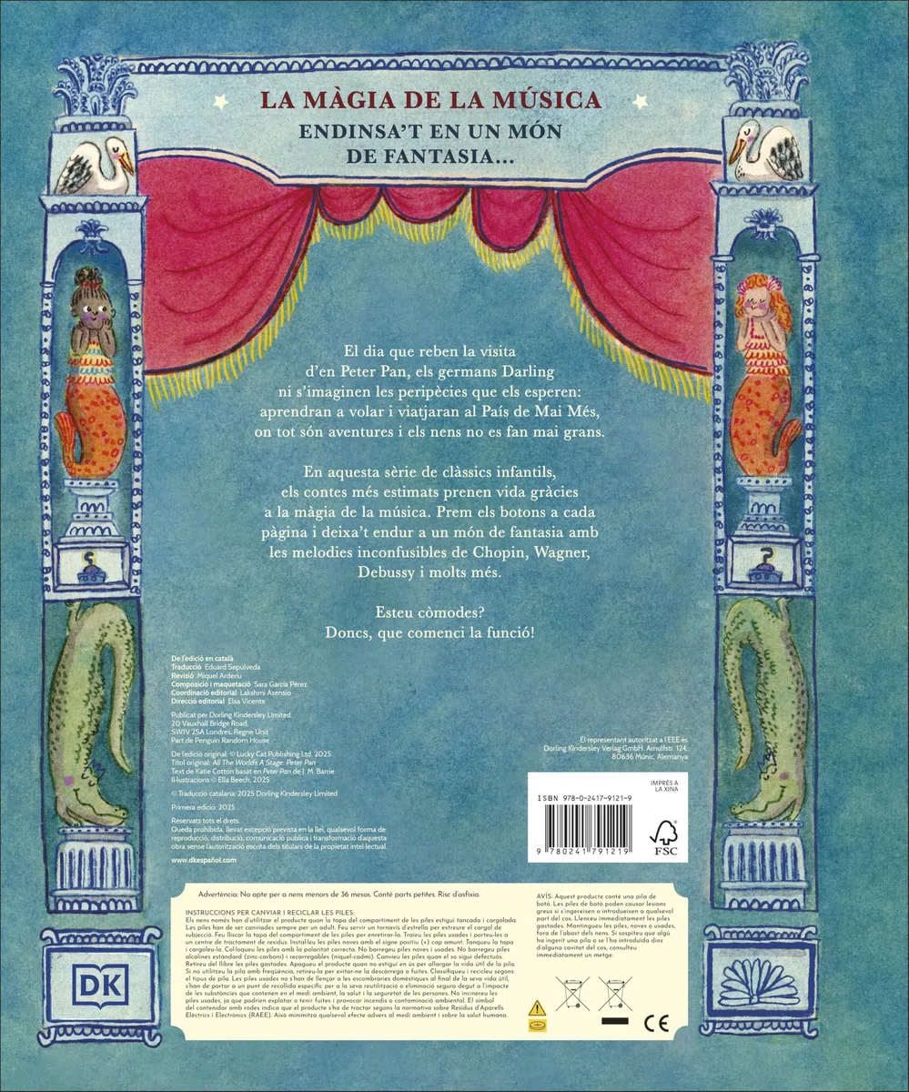 La màgia de la música: Peter Pan (Libros con música)