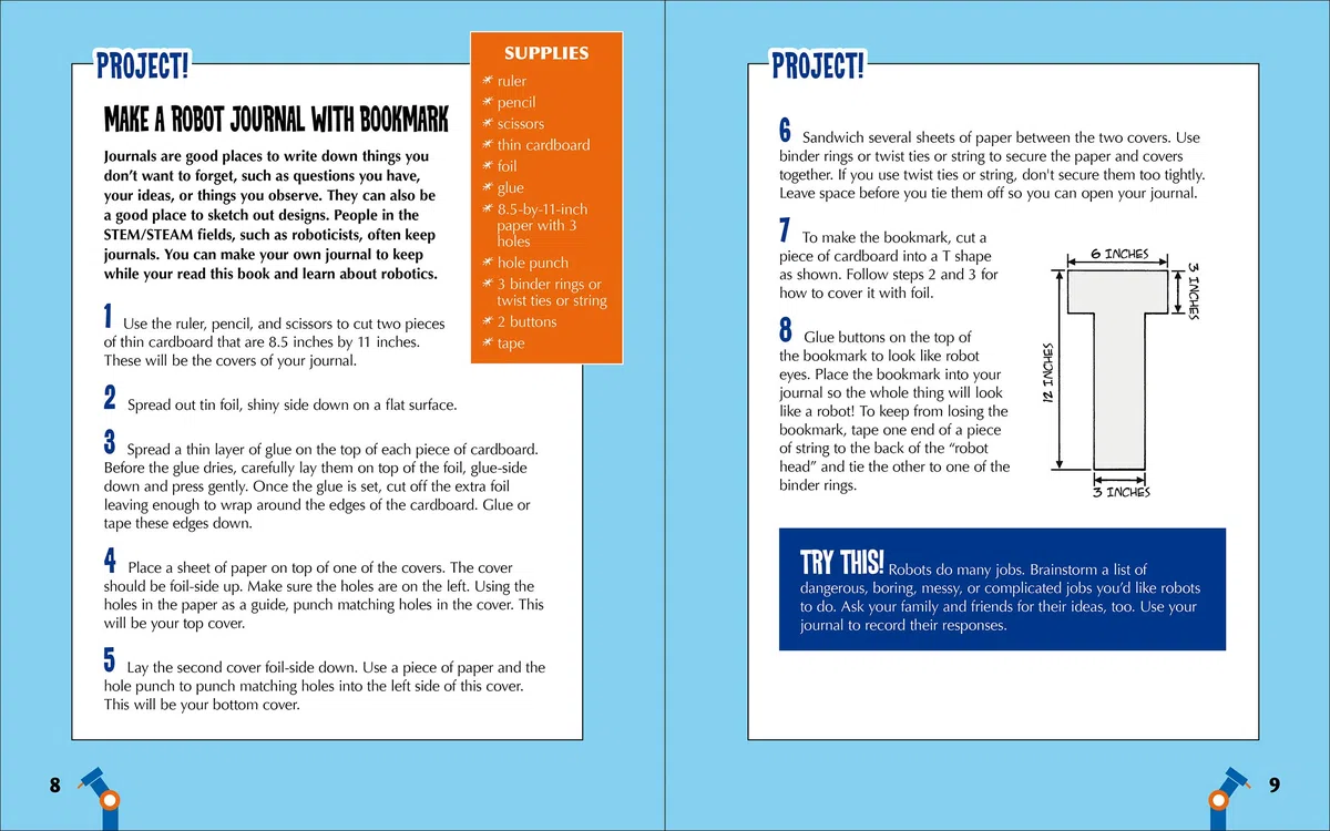 Robotics!: With 25 Science Projects for Kids (Explore Your World)