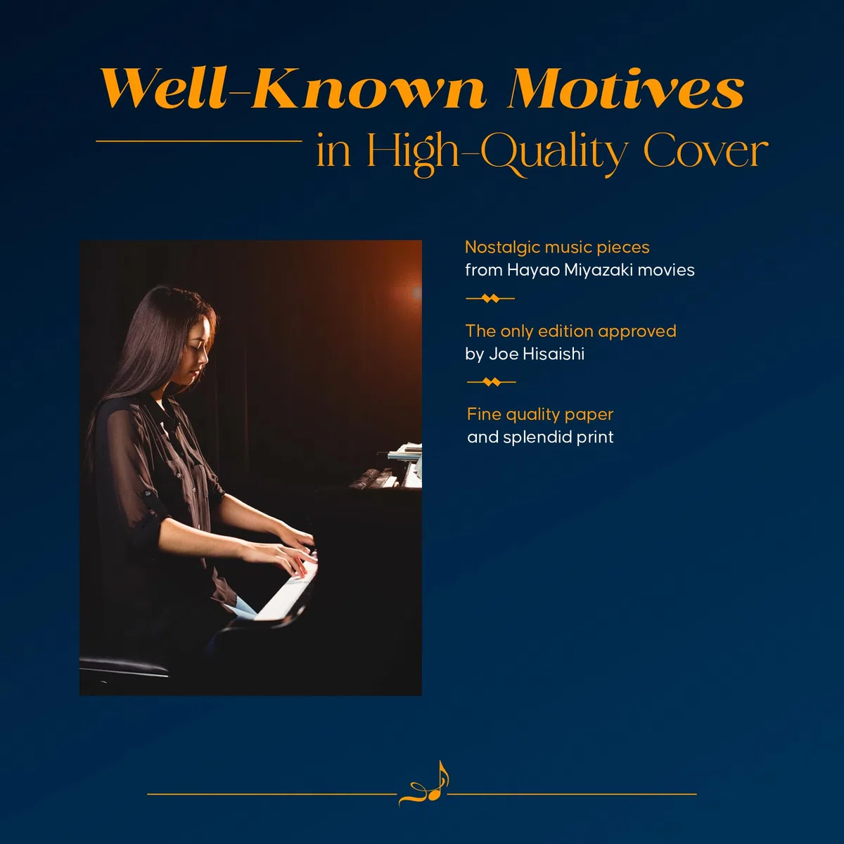 Joe hisaishi : ghibli best stories - piano: Original Edition